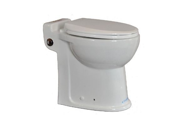 Kép Sanipump Prestige 55 WC-vel egybeépített szennyvízátemelő, lecsapódásmentes ülőkével