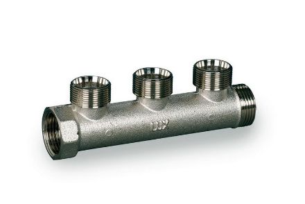 Mutassa a/az Luxor 1" osztó test 3körös, M24x19-es menettel CP403 részleteit Kép Luxor 1" osztó test 3körös, M24x19-es menettel CP403