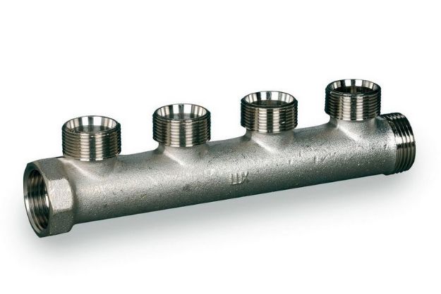 Kép Luxor 3/4" osztó test 4körös, 1/2" külső menetes CP424