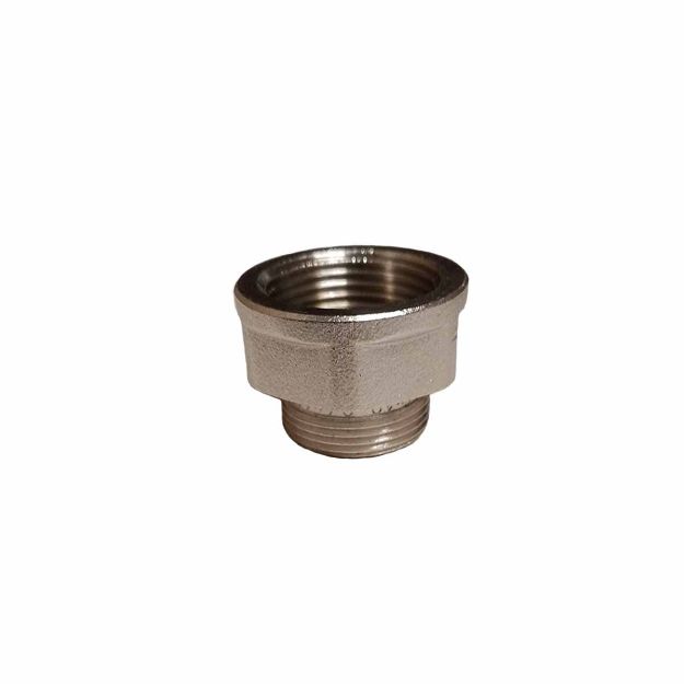 Kép Luxor 3/4˝*(24x19) RD903 BM fordító idom, öntömítő, nikkelezett