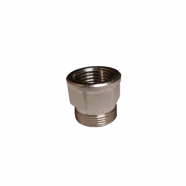Kép Luxor 1/2˝*(24x19) RD903 BM fordító idom, öntömítő, nikkelezett