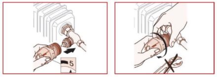 Mutassa a/az Luxor TT 3000 termosztátfej részleteit Kép Luxor TT 3000 termosztátfej