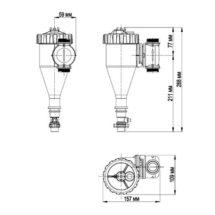 Mutassa a/az Fernox TF1 Total Filter mágneses iszapleválasztó 22mm-es csatlakozással + Fernox F1 Filter Fluid Protector 500ml folyadék. részleteit Kép Fernox TF1 Total Filter mágneses iszapleválasztó 22mm-es csatlakozással + Fernox F1 Filter Fluid Protector 500ml folyadék.