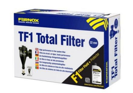 Mutassa a/az Fernox TF1 Total Filter mágneses iszapleválasztó 28mm-es csatlakozással + Fernox F1 Filter Fluid Protector 500ml folyadék. részleteit Kép Fernox TF1 Total Filter mágneses iszapleválasztó 28mm-es csatlakozással + Fernox F1 Filter Fluid Protector 500ml folyadék.