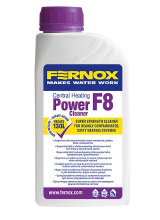 Mutassa a/az Fernox Power Cleaner F8 (fűtési rendszerekhez) 500ml részleteit Kép Fernox Power Cleaner F8 (fűtési rendszerekhez) 500ml