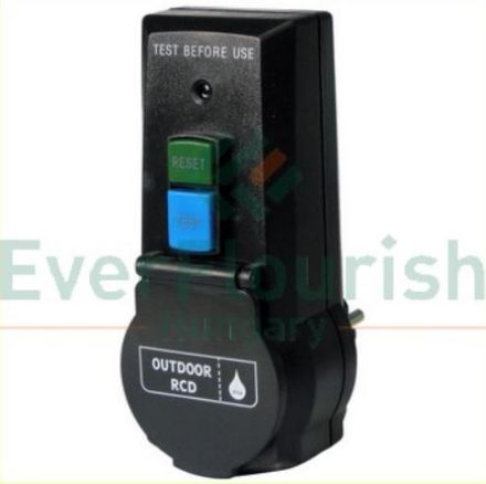 Mutassa a/az DÜWI Fi relé köztes csatlakozó aljzat (dugaljjal) teszt gombbal 0645H részleteit Kép DÜWI Fi relé köztes csatlakozó aljzat (dugaljjal) teszt gombbal 0645H