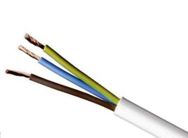 Kép MTK Kábel 3x 1,5 Fehér H05VV-F
