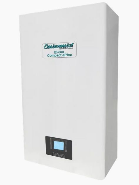 Kép Centrometal El-Cm ePlus 18 kW fali elektromos kazán fűtéshez és meleg víz előállításhoz