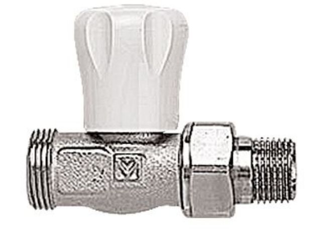 Kép Herz egyenes radiátorszelep GP 1/2" x G 3/4"