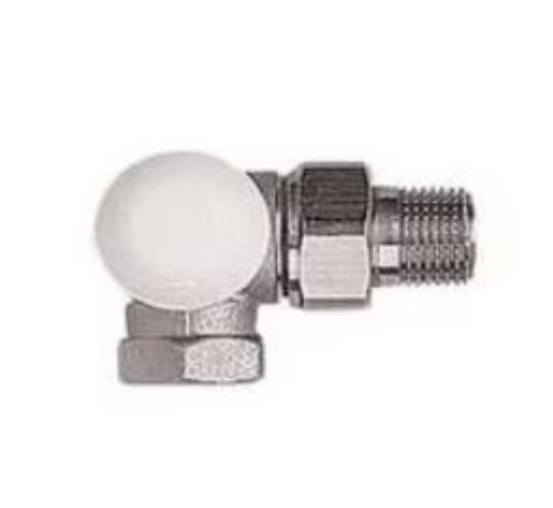Kép Herz TS-3D termosztatikus balos térsarok radiátorszelep