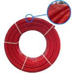 Kép m-tech NOxiFloor 16x2mm padlófűtési cső PeRt-EVOH-PeRt piros 400m