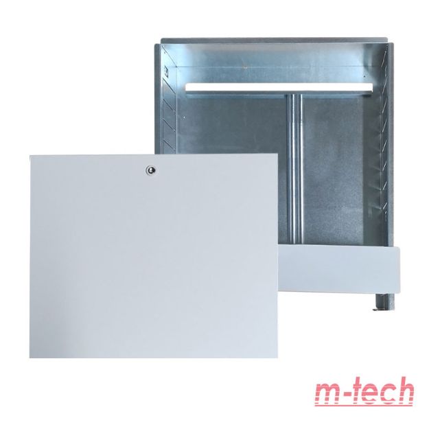 Kép m-tech falon belüli osztódoboz 10 körös, (700x630x110)