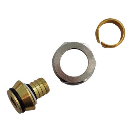 Mutassa a/az Eurokónuszos csőcsatlakozó 17x2mm ötrétegű és műanyag csőhöz részleteit Kép Eurokónuszos csőcsatlakozó 17x2mm ötrétegű és műanyag csőhöz