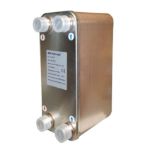 Kép Lemezes hőcserélő 60 lemez, 4x1", max.12,7m3 /h, 1,8m2 felülettel, INOX