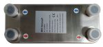 Kép Lemezes hőcserélő 60 lemez, 4x1", max.12,7m3 /h, 1,8m2 felülettel, INOX