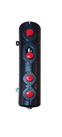 Mutassa a/az Szigetelt INOX hidraulikus váltó, 6x1", 4m3 /h, 70kW részleteit Kép Szigetelt INOX hidraulikus váltó, 6x1", 4m3 /h, 70kW