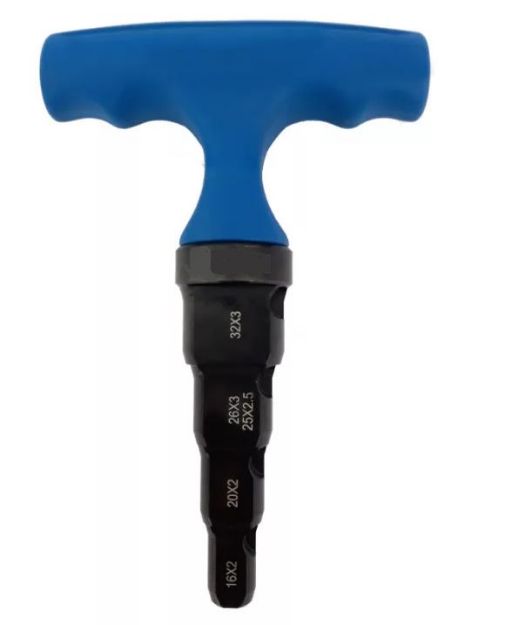 Kép PROFI-T kalibráló-sorjázó szerszám 16,20,26,32mm Alpex csőhöz