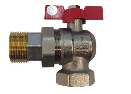 Mutassa a/az 3/4" sarok golyóscsap KB-hollandis, fűtésre részleteit Kép 3/4" sarok golyóscsap KB-hollandis, fűtésre