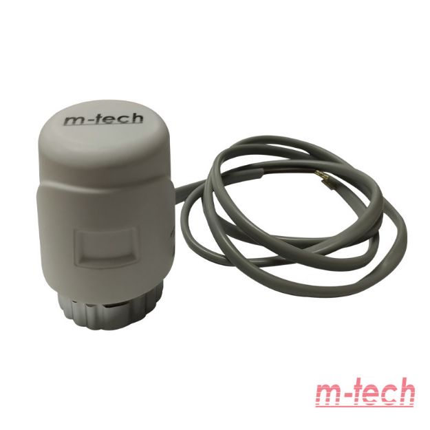 Kép m-tech UniTherm K-tip.termoelektromos fej, alaphelyzetben zárt  230V, 50Hz, M30x1,5