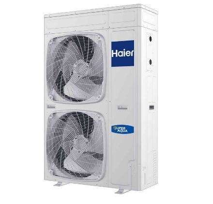 Mutassa a/az Haier Super Aqua Monobloc, fűtési/hűtési levegő-víz hőszivattyú, 11 kW-os teljesítmény egyfázisú részleteit Kép Haier Super Aqua Monobloc, fűtési/hűtési levegő-víz hőszivattyú, 11 kW-os teljesítmény egyfázisú