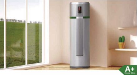 Mutassa a/az Haier HP250M3C 240l hőszivattyús tároló, 1 hőcserélővel részleteit Kép Haier HP250M3C 240l hőszivattyús tároló, 1 hőcserélővel