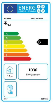 Mutassa a/az Eldom Favourite 120 Wifi villanybojler, fehér részleteit Kép Eldom Favourite 120 Wifi villanybojler, fehér