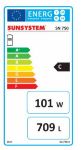 Kép Sunsystem SN 750 indirekt tároló 750 l. 1 csőkígyóval + 3db láb