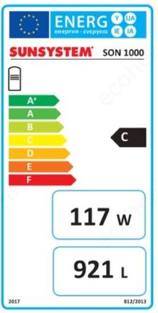 Mutassa a/az Sunsystem SON 1000 indirekt tároló 1000 l. 2 csőkígyóval részleteit Kép Sunsystem SON 1000 indirekt tároló 1000 l. 2 csőkígyóval
