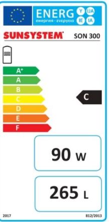 Mutassa a/az Sunsystem SON 300 indirekt tároló 300 l. 2 csőkígyóval részleteit Kép Sunsystem SON 300 indirekt tároló 300 l. 2 csőkígyóval