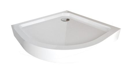 Mutassa a/az Wellis Zuhanytálca íves, magas - 90x90x15 cm, lefolyóval részleteit Kép Wellis Zuhanytálca íves, magas - 90x90x15 cm, lefolyóval