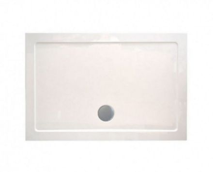 Mutassa a/az Wellis Zuhanytálca szögletes, lapos - 120x80x4 cm, lefolyóval részleteit Kép Wellis Zuhanytálca szögletes, lapos - 120x80x4 cm, lefolyóval