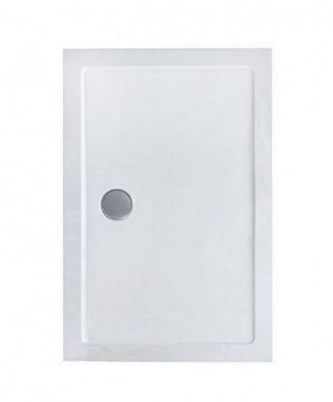 Mutassa a/az Wellis Zuhanytálca szögletes, lapos - 120x80x4 cm, lefolyóval részleteit Kép Wellis Zuhanytálca szögletes, lapos - 120x80x4 cm, lefolyóval