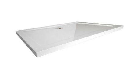 Mutassa a/az Wellis Zuhanytálca szögletes, lapos - 120x90x4 cm, lefolyóval részleteit Kép Wellis Zuhanytálca szögletes, lapos - 120x90x4 cm, lefolyóval