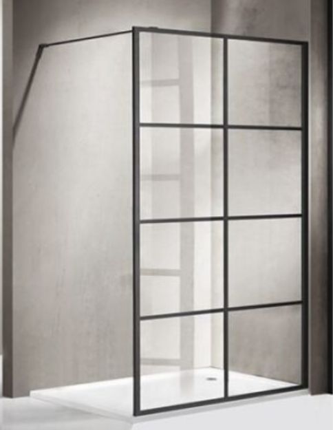 Kép Wellis Tino 120x195 cm, Walk-in zuhanyfal - Easy Clean bevonattal
