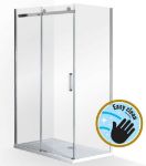 Kép Wellis Vincenzo 1 tolóajtós szögletes zuhanykabin- Easy Clean bevonattal
