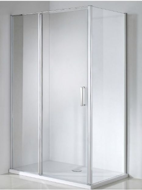 Kép Wellis Triton 1 nyílóajtós szögletes zuhanykabin- Easy Clean bevonattal