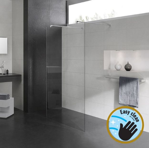 Kép Wellis Astro 90 walk-in zuhanyfal - Easy Clean bevonattal