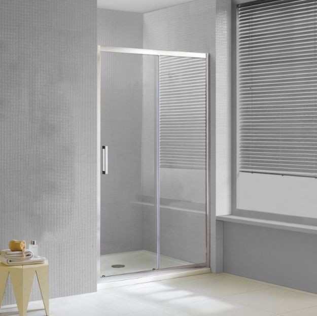 Kép Wellis Premier 110 tolóajtós zuhanyfal- Easy Clean bevonattal