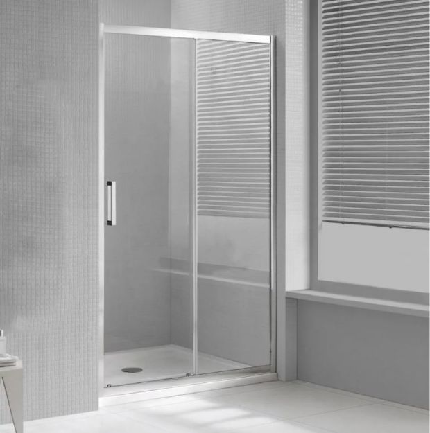 Kép Wellis Premier 120 tolóajtós zuhanyfal- Easy Clean bevonattal