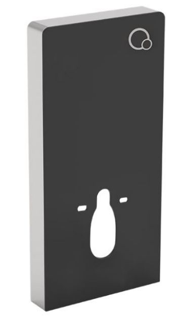 Kép Wellis Corsica Black szerelőmodul fali WC-hez