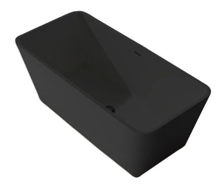 Mutassa a/az Wellis Carib Matt Black öntöttmárvány szabadon álló kád részleteit Kép Wellis Carib Matt Black öntöttmárvány szabadon álló kád
