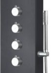 Kép Wellis Mariner Black Matt termosztátos zuhanypanel