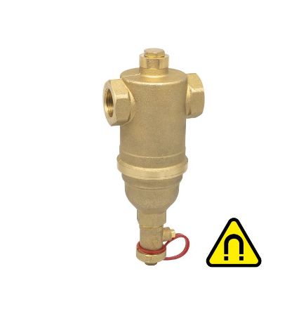 Mutassa a/az ICMA art. 746 Mágneses iszapleválasztó 6/4" fűtési és hűtési rendszerekhez rozsdamentes hálóval részleteit Kép ICMA art. 746 Mágneses iszapleválasztó 6/4" fűtési és hűtési rendszerekhez rozsdamentes hálóval