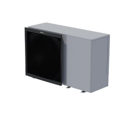 Mutassa a/az Daikin Altherma 3 fűtési/hűtési levegő-víz monoblokkos hőszivattyú, 11 kW-os teljesítmény, 3 kW-os fűtőpatronnal, egyfázisú részleteit Kép Daikin Altherma 3 fűtési/hűtési levegő-víz monoblokkos hőszivattyú, 11 kW-os teljesítmény, 3 kW-os fűtőpatronnal, egyfázisú