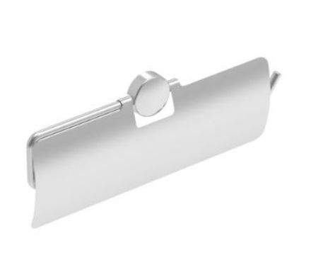 Mutassa a/az Koin Simple papírtörölköző tartó, fedeles, króm részleteit Kép Koin Simple papírtörölköző tartó, fedeles, króm