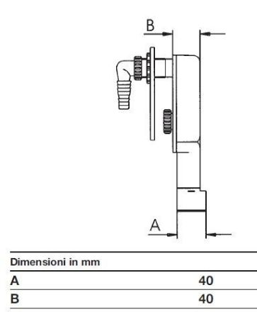 Mutassa a/az Ghidini falbaépített mosógépszifon részleteit Kép Ghidini falbaépített mosógépszifon
