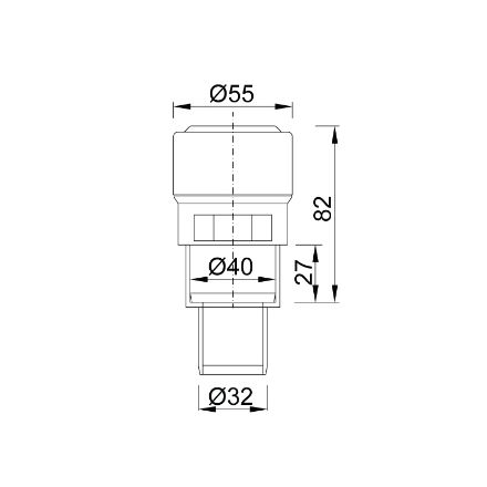 Mutassa a/az Styron NA40 légbeszívó szelep (82 mm Magas) részleteit Kép Styron NA40 légbeszívó szelep (82 mm Magas)