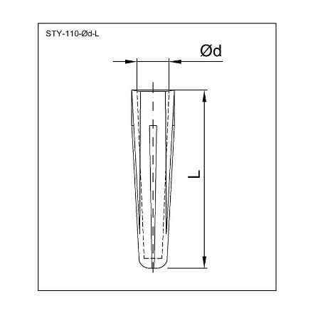 Mutassa a/az Styron műanyag tipli , szögletes 10 mm-es részleteit Kép Styron műanyag tipli , szögletes 10 mm-es