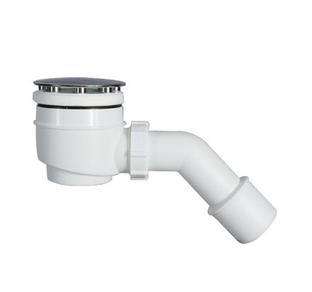 Mutassa a/az Styron Zuhanytálca szifon Ø50 mm, krómozott, tisztítható bűzzárral részleteit Kép Styron Zuhanytálca szifon Ø50 mm, krómozott, tisztítható bűzzárral