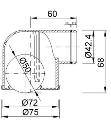 Mutassa a/az Styron dupla golyós bűzzár szuez szifonba részleteit Kép Styron dupla golyós bűzzár szuez szifonba